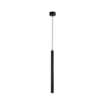 Corp de iluminat suspendat, stil minimalist, finisaj negru 50cm - Homuse