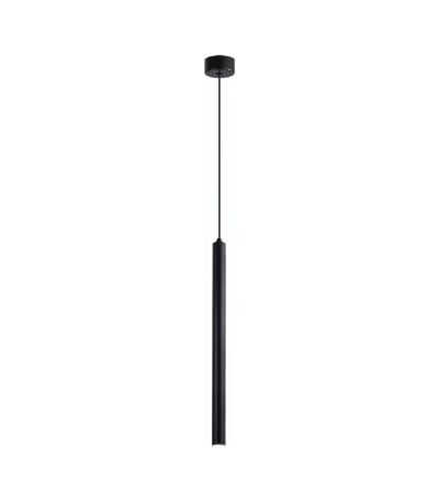 Corp de iluminat suspendat, stil minimalist, finisaj negru 50cm - Homuse