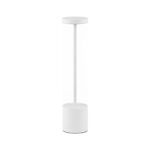 Lampa de masa fără fir din metal White - Homuse