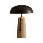 Lampa de masa Japanese travertin - Homuse