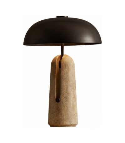 Lampa de masa Japanese travertin - Homuse
