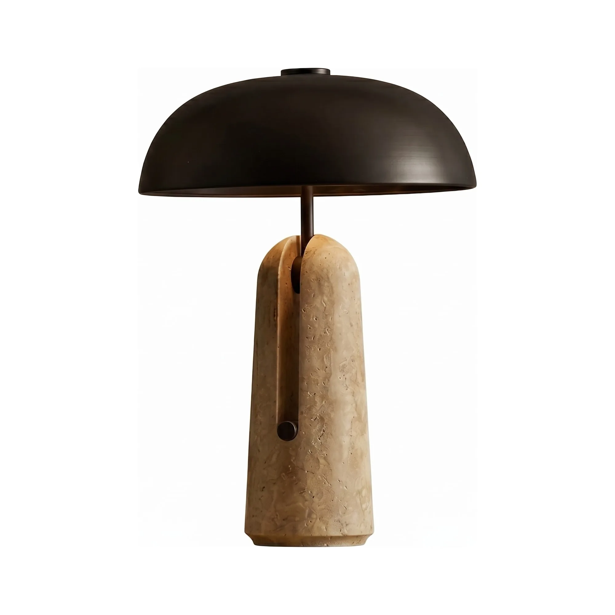 Lampa de masa Japanese travertin - Homuse Lampa de masa Japanese travertin - Homuse