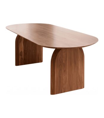Masa de dining din lemn de pin Aura 120x60x75 cm - Homuse