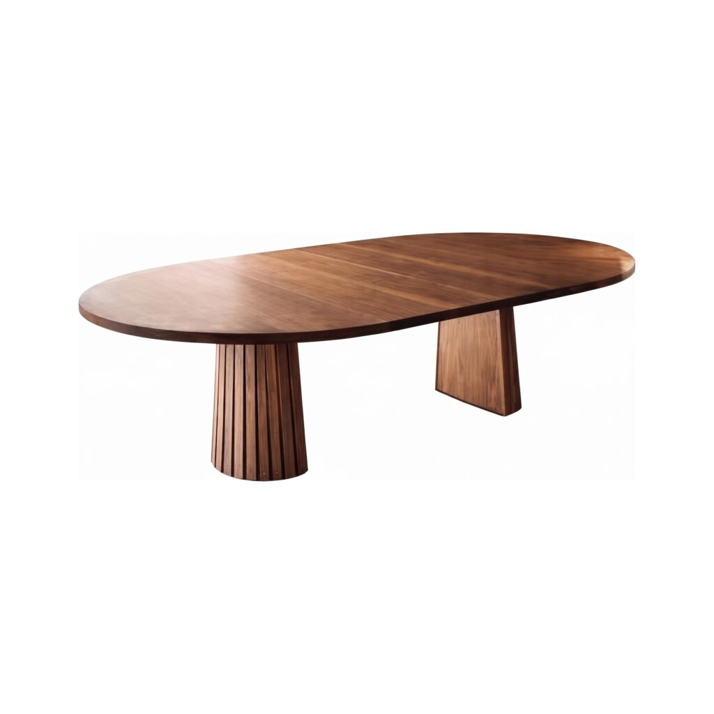 Masa de dining ovala 140x70x75 cm - Homuse
