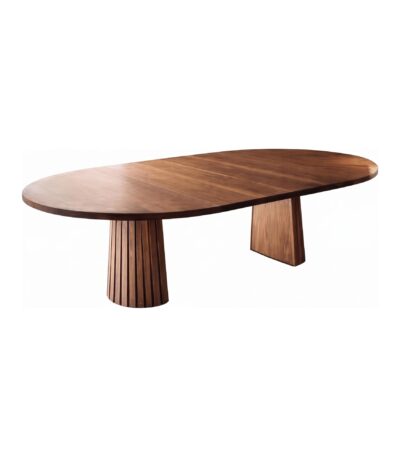 Masa de dining ovala 140x70x75 cm - Homuse