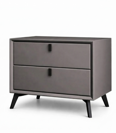 Noptieră premium din MDF Paris Darkgrey - Homuse