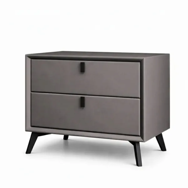 Noptieră premium din MDF Paris Darkgrey - Homuse