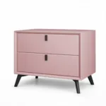 Noptieră premium din MDF Paris Pink - Homuse