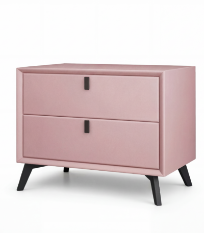 Noptieră premium din MDF Paris Pink - Homuse
