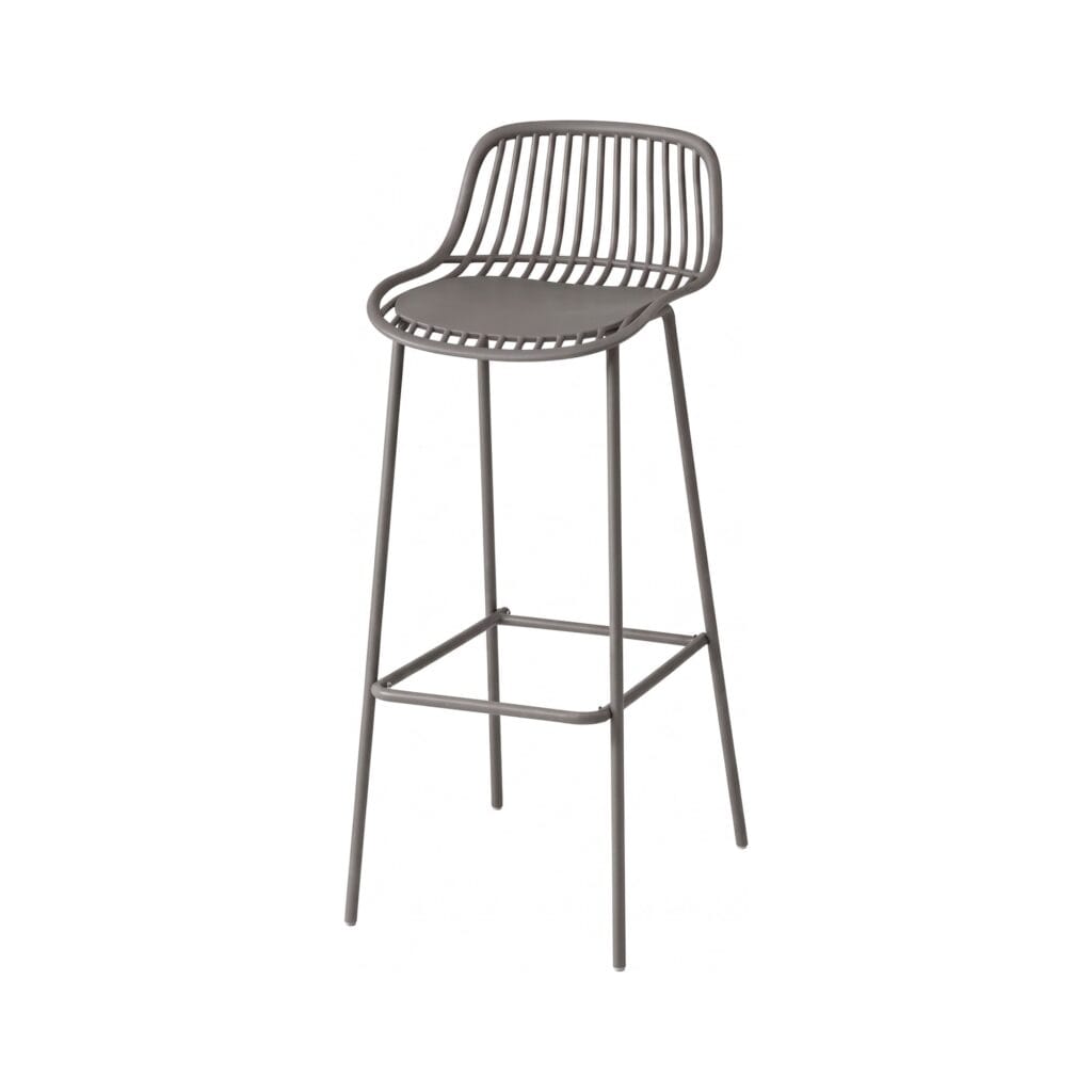 Scaun bar metalic Cyprus Grey - Homuse