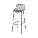 Scaun bar metalic Cyprus Grey - Homuse