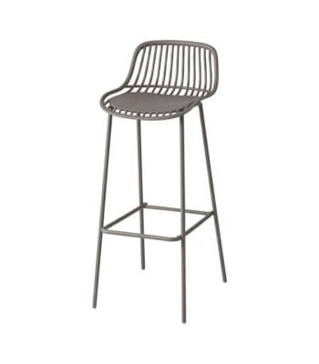 Scaun bar metalic Cyprus Grey - Homuse