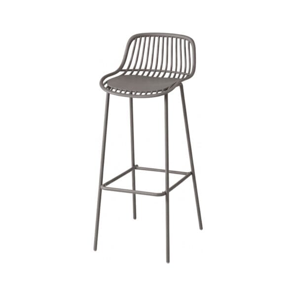 Scaun bar metalic Cyprus Grey - Homuse