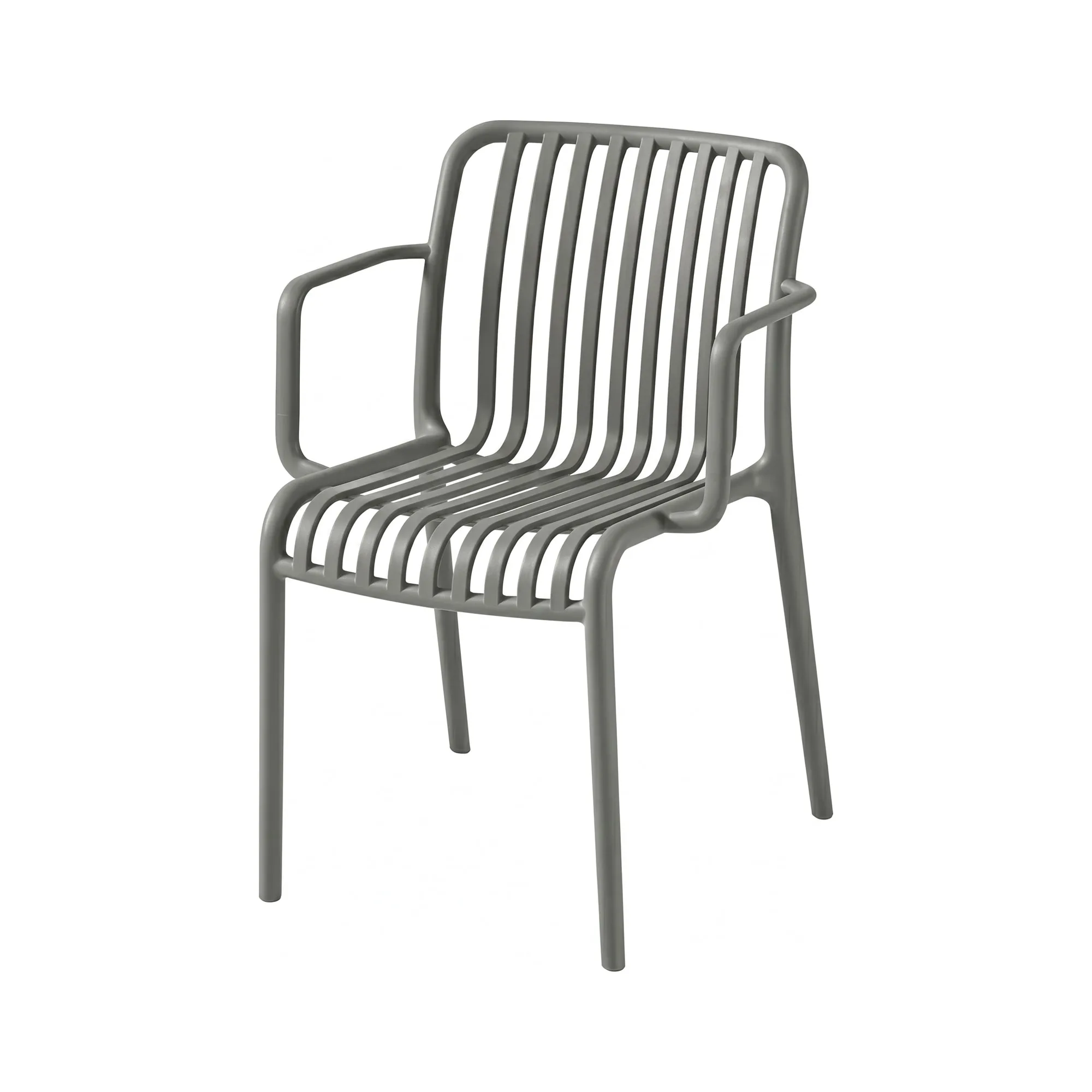 Scaun din polipropilenă pentru exterior Grey - Homuse Scaun din polipropilenă pentru exterior Grey - Homuse