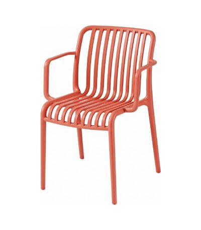 Scaun din polipropilenă pentru exterior Red - Homuse