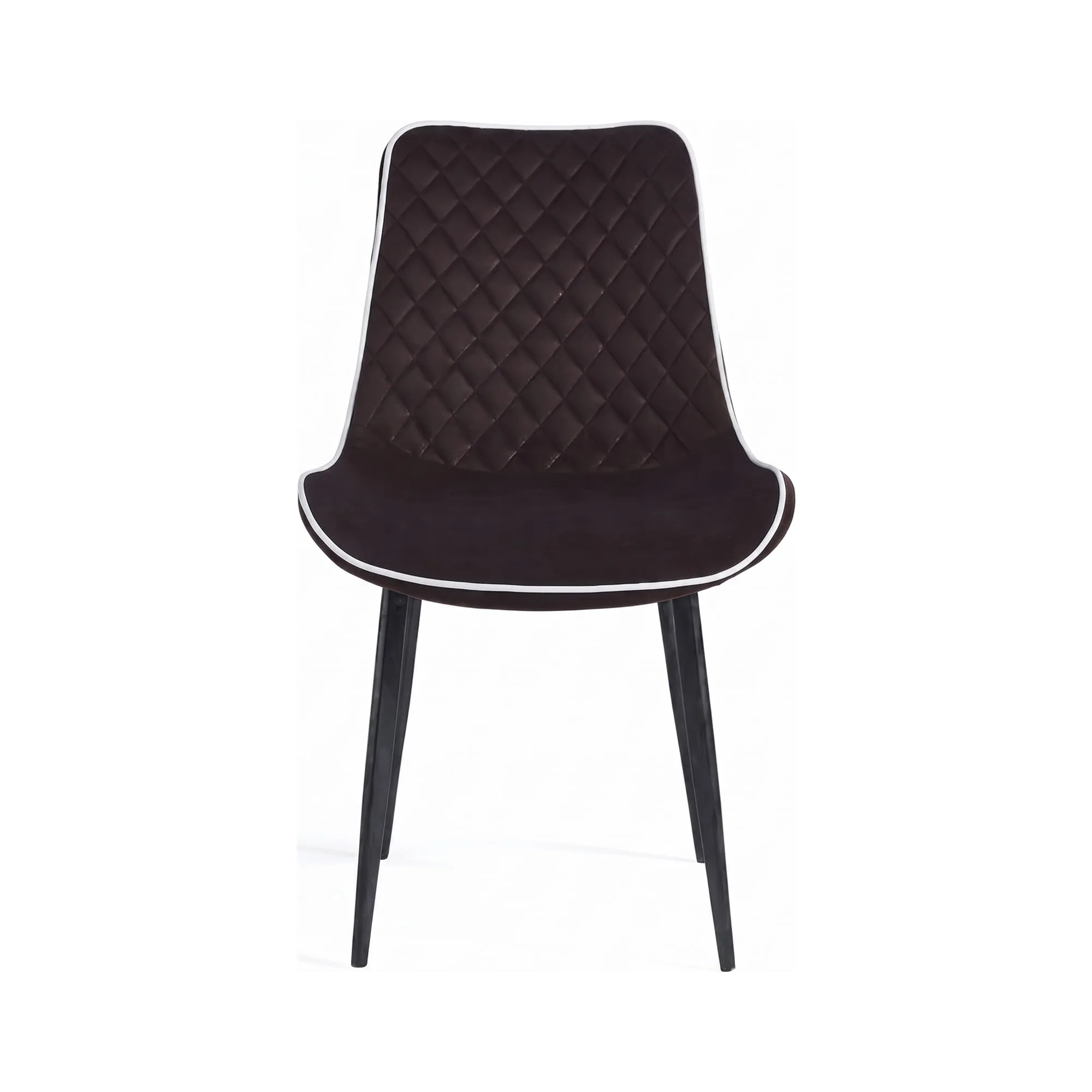 Scaun dining Milano din velur Brown - Homuse Scaun dining Milano din velur Brown - Homuse