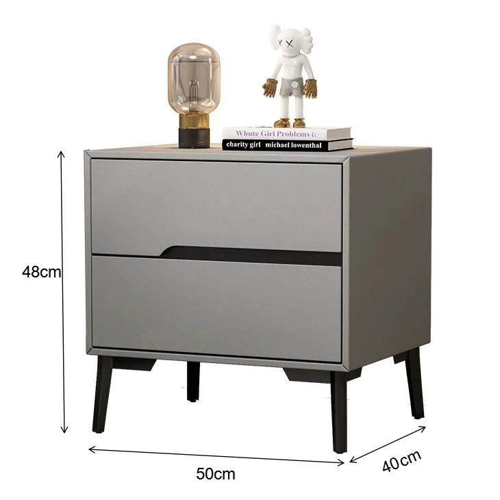 Noptieră modernă  MDF Roma White - imagine 3