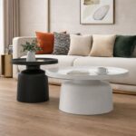 Măsuță de cafea rotundă Nova, diametru 50 cm - imagine 6