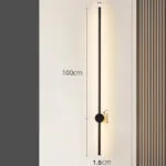 Aplica LED Slim Gold lumina neutra 100 cm - imagine 4