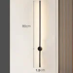 Aplica LED Slim Gold lumina neutra 80 cm - imagine 4