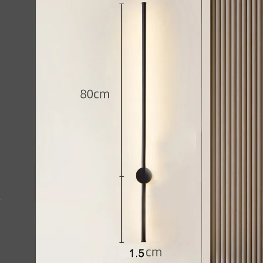 Aplica LED Slim Gold lumina neutra 80 cm - imagine 4