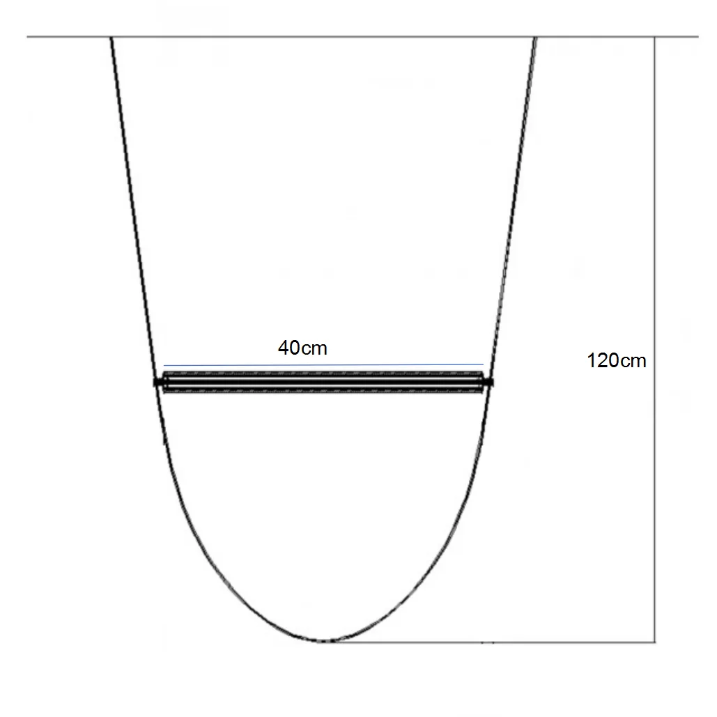 Corp de iluminat suspendat modern din piele 120 cm - imagine 8