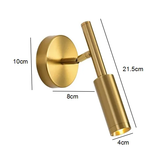 Aplica pentru perete tip spot Gold - imagine 3