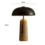 Lampa de masa Japanese travertin - imagine 4
