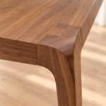 Masă dining premium lemn masiv de pin cu design sleek - imagine 4